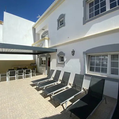 Full Private 180sqm - Terrace Jacuzzi - 200m & Sea View Villa Albufeira